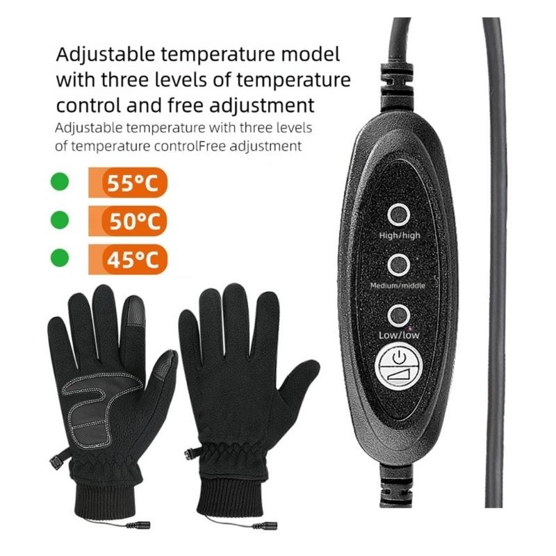 Snow Glove Insulated - Gants d'hiver chauffants, équipement randonnée ski
