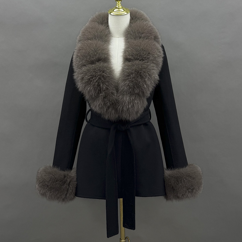 Wool Coat Peacoat - Manteau en laine JANEFUR 2026 avec