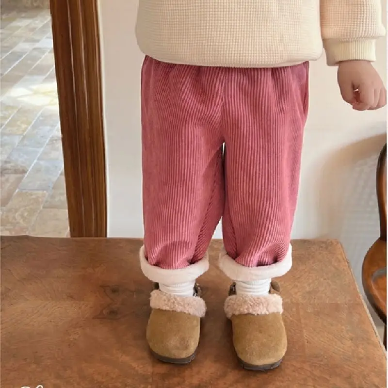 Vêtements d'automne et d'hiver - Corduroy Pant Warm avis et prix