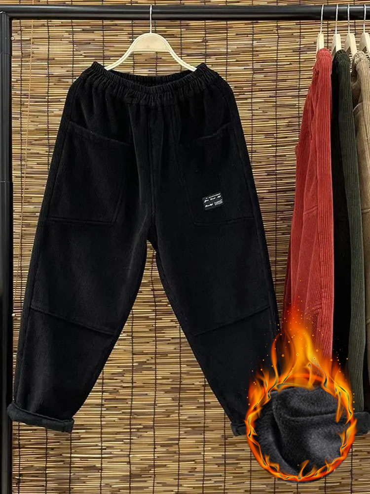 Pantalon sarouel en velours cô - Corduroy Pant Warm avis et prix