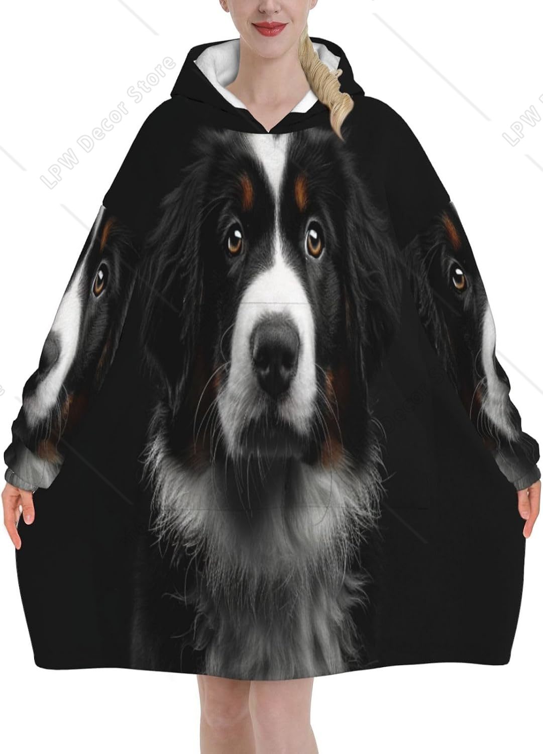 Couverture à capuche pour chie - Sherpa Hoodie Fleece avis et prix