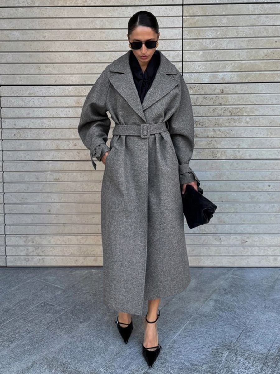 LUCYSHIHATTU longs manteaux en - Wool Coat Peacoat avis et prix