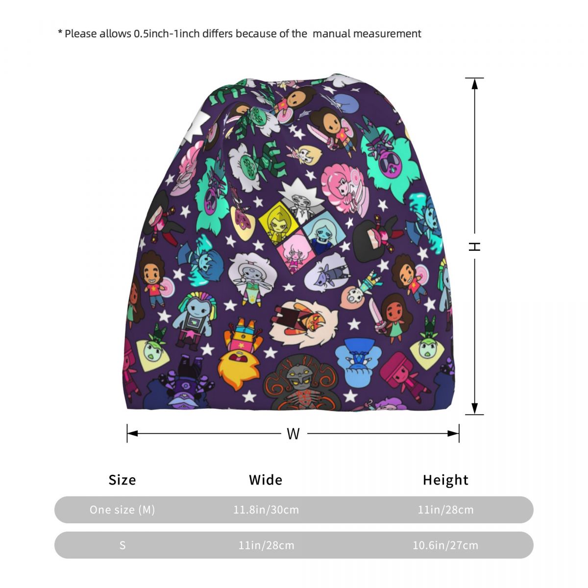Crystal Gems Steven Universe B - Knit Beanie Hat Warm avis et prix