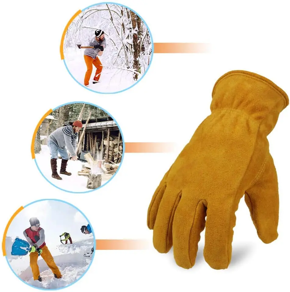 Gants de travail isolés en lai - Snow Glove Insulated avis et prix