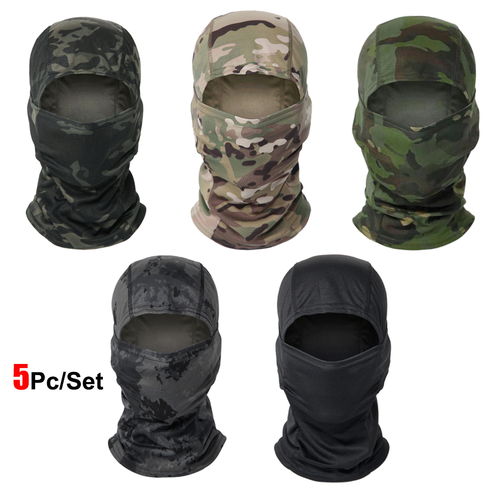 Lot de 5 cagoules camouflage i - Balaclava Ski Mask avis et prix