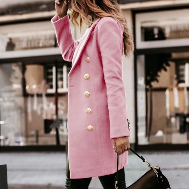 Y5GC – manteaux en laine pour  - Wool Coat Peacoat avis et prix